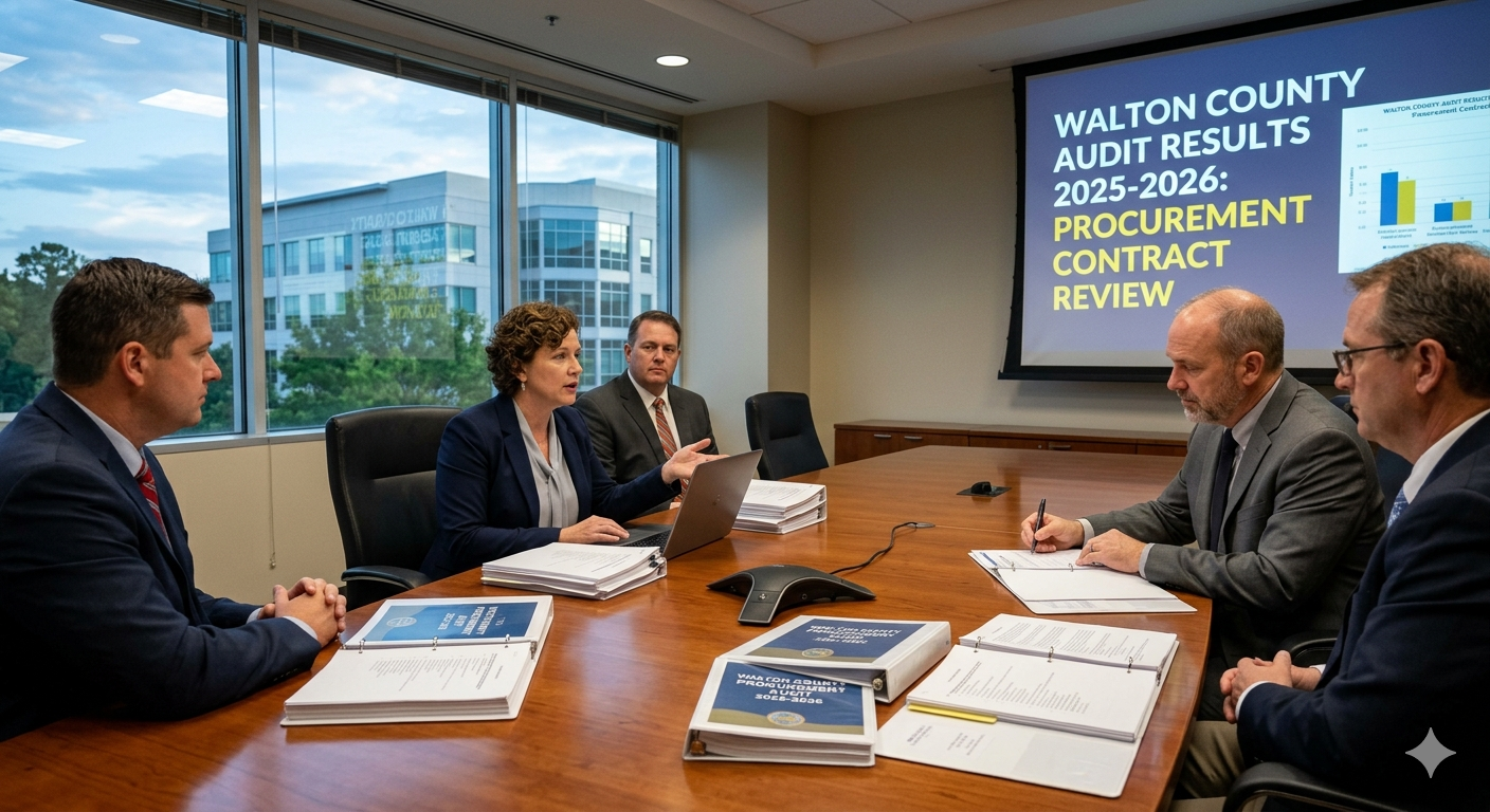 walton county procurement contract audit news 2025 2026