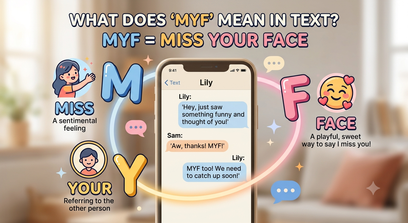 what does myf mean in text