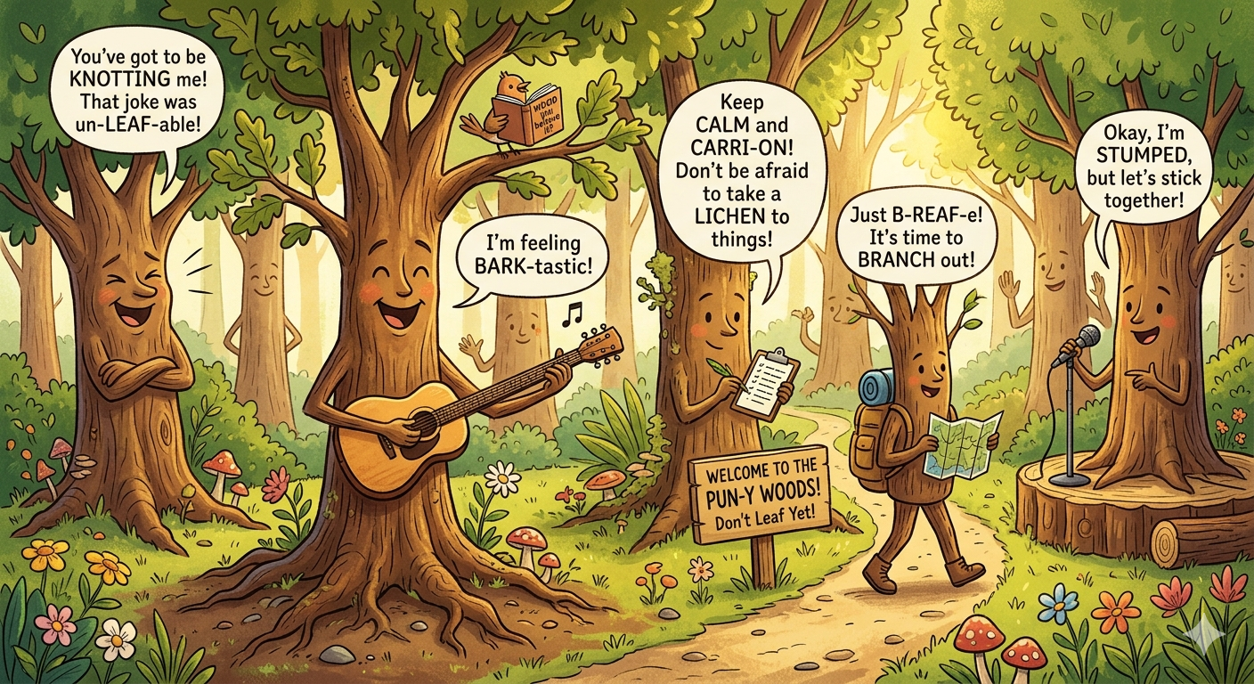 tree puns