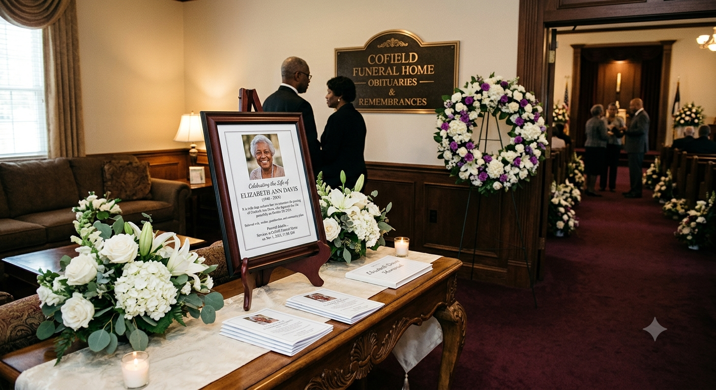 cofield funeral home obituaries